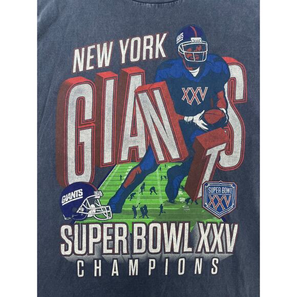 Abercrombie & Fitch New York Giants Graphic Tee NFL Football Soft Men's Small - Picture 3 of 8